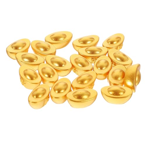 Milisten 20 Stück Ornamente für die Dekoration Szene Puppenhaus realistisch Mini winzig Goldener Barren handwerkliche Dekoration Barren Dekoration -Modell Schreibtischschmuck Harz Milisten 20 Stück Ornamente für die Dekoration Szene Puppenhaus realistisch Mini winzig Goldener Barren handwerkliche Dekoration Barren Dekoration -Modell Schreibtischschmuck Harz von Milisten