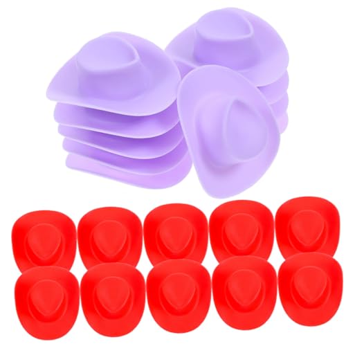 Milisten 20 Stück Puppenhüte Puppen Winzige Hüte Kunststoff Mini Hüte Für Puppen Puppen Milisten 20 Stück Puppenhüte Puppen Winzige Hüte Kunststoff Mini Hüte Für Puppen Puppen von Milisten