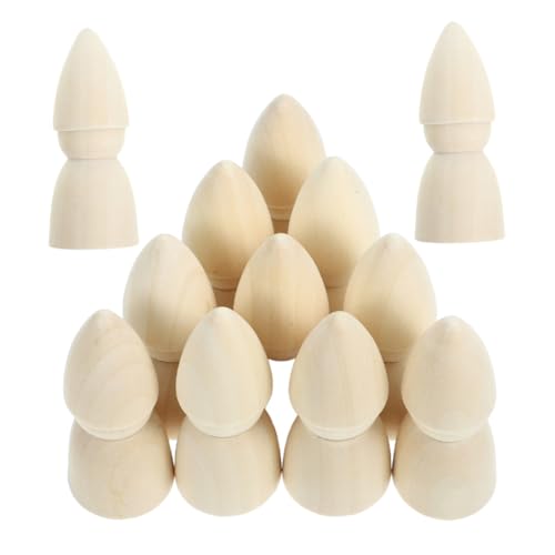 Milisten 20 Stück Puppenspielzeugfigur Specht Puppen Stecken Menschen Mini-Leute Kleine Puppen Für Puppenhaus Unbemalte Peg-Puppen Steckpuppen Unvollendet Leute Pfeifen Beige Holz Milisten 20 Stück Puppenspielzeugfigur Specht Puppen Stecken Menschen Mini-Leute Kleine Puppen Für Puppenhaus Unbemalte Peg-Puppen Steckpuppen Unvollendet Leute Pfeifen Beige Holz von Milisten