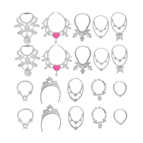 Milisten 20 Stück Puppenzubehör Puppe Mini-Schmuck- Süße Spielzeugpuppen-Halsketten Puppenhaus-Puppen-Halskette Puppenhalsschmuck Requisite Miniatur Halsketten Miniaturschmuck Plastik Milisten 20 Stück Puppenzubehör Puppe Mini-Schmuck- Süße Spielzeugpuppen-Halsketten Puppenhaus-Puppen-Halskette Puppenhalsschmuck Requisite Miniatur Halsketten Miniaturschmuck Plastik von Milisten
