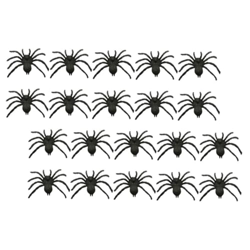 Milisten 20 Stück Realistische Kunststoff Spinnen für Halloween Dekoration Gruselige Spinnen Requisiten für Partys und Scherze für Halloween Feiern und Horror Milisten 20 Stück Realistische Kunststoff Spinnen für Halloween Dekoration Gruselige Spinnen Requisiten für Partys und Scherze für Halloween Feiern und Horror von Milisten