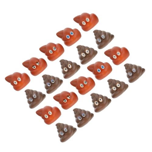 Milisten 20 Stück Realistische Poop Spielzeuge Lustige Fake Modelle für Partys Streiche und Spiele Kreative Partydekoration für Erwachsene Milisten 20 Stück Realistische Poop Spielzeuge Lustige Fake Modelle für Partys Streiche und Spiele Kreative Partydekoration für Erwachsene von Milisten