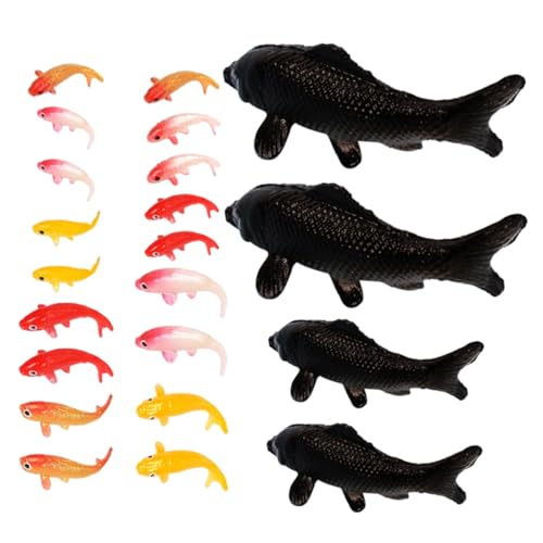 Milisten 20 Stück Realistische Resin Fischfiguren für Mikrolandschaften Aquarien Dekorationen und Puppenhäuser Miniatur Tiere für Kreative Bastelprojekte Milisten 20 Stück Realistische Resin Fischfiguren für Mikrolandschaften Aquarien Dekorationen und Puppenhäuser Miniatur Tiere für Kreative Bastelprojekte von Milisten
