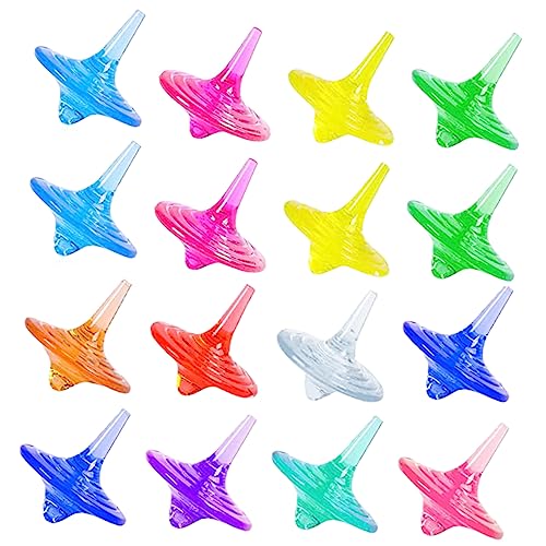 Milisten 20 Stück Spinnendes Edelsteinspielzeug rotierendes für Gyroskope, lustiges Gyro-Fingerspielzeug Bunte Kindergyroskope Acryl Milisten 20 Stück Spinnendes Edelsteinspielzeug rotierendes für Gyroskope, lustiges Gyro-Fingerspielzeug Bunte Kindergyroskope Acryl von Milisten