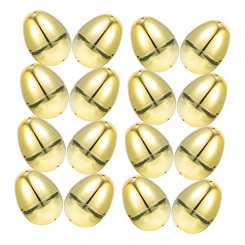 Milisten 20 Stück Teiliges Goldfarbenes Befüllbares Kunststoff Vielseitige Osterdekoration und Partyspielzeug für Osterjagden Geschenkverpackung und Festliche Dekoration zu Hause und Büro Milisten 20 Stück Teiliges Goldfarbenes Befüllbares Kunststoff Vielseitige Osterdekoration und Partyspielzeug für Osterjagden Geschenkverpackung und Festliche Dekoration zu Hause und Büro von Milisten