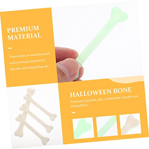 Milisten 20 Stück Teiliges Halloween Deko Plastik Knochen in Mischfarben Realistische Knochenform Langlebig und Bruchsicher für Gruselige Innen und Außendekorationen Partyaccessoires für Milisten 20 Stück Teiliges Halloween Deko Plastik Knochen in Mischfarben Realistische Knochenform Langlebig und Bruchsicher für Gruselige Innen und Außendekorationen Partyaccessoires für von Milisten