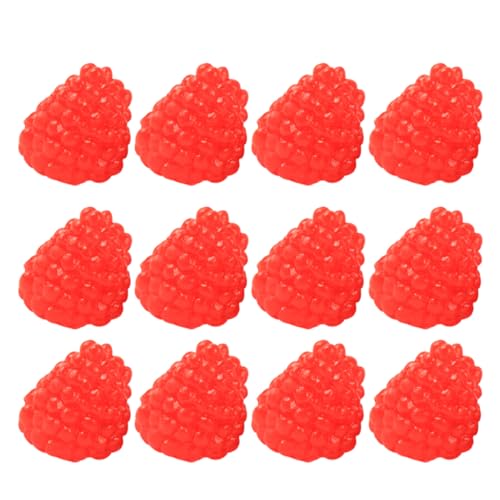 Milisten 20 Stücke Künstliche Himbeeren Modell für Dekoration Lebensechte Simulation Früchte für Foto Requisiten Party und Selbstgemacht Obstdekor Milisten 20 Stücke Künstliche Himbeeren Modell für Dekoration Lebensechte Simulation Früchte für Foto Requisiten Party und Selbstgemacht Obstdekor von Milisten