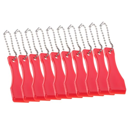 Milisten 20 Stück Teiliges Kunststoff kratzwerkzeug Kleiner Tragbarer Lotterieschaber und Etikettenentferner Multifunktionaler Kunststoffschaber für Lotterielose Aufkleber und Filmreste von Milisten