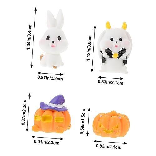 Milisten 20 Stück Teiliges Mini Halloween Deko aus Harz Niedliche Miniaturfiguren für Mikro Vielseitige Halloween Puppenhaus Figuren und Partydeko für DIY Bastelprojekte Milisten 20 Stück Teiliges Mini Halloween Deko aus Harz Niedliche Miniaturfiguren für Mikro Vielseitige Halloween Puppenhaus Figuren und Partydeko für DIY Bastelprojekte von Milisten