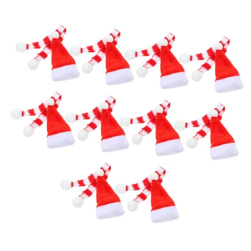 Milisten 20 Stück Teiliges Mini Weihnachtsmützen und Schal Handgefertigte Strick Deko für Puppen und Weihnachtsbäume Rote und Weiße Farben Kreative Weihnachtsdekorationsidee für Basteln Milisten 20 Stück Teiliges Mini Weihnachtsmützen und Schal Handgefertigte Strick Deko für Puppen und Weihnachtsbäume Rote und Weiße Farben Kreative Weihnachtsdekorationsidee für Basteln von Milisten