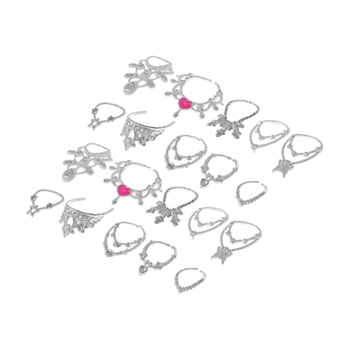 Milisten 20 Stück Teiliges Puppen schmuckset aus Kunststoff Mini Halsketten Ohrringe und Armbänder Vielseitig Kombinierbar Modisches Puppenzubehör für Ankleiden und Dekorieren Milisten 20 Stück Teiliges Puppen schmuckset aus Kunststoff Mini Halsketten Ohrringe und Armbänder Vielseitig Kombinierbar Modisches Puppenzubehör für Ankleiden und Dekorieren von Milisten