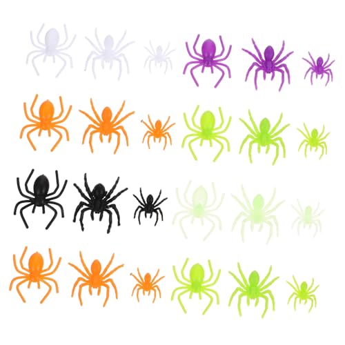 Milisten 200 Stück Halloween Spinnen aus Kunststoff Realistische Mini Spinnen für Party Dekorationen Wiederverwendbare Scherzartikel für Gruselfeste und Halloween Events Milisten 200 Stück Halloween Spinnen aus Kunststoff Realistische Mini Spinnen für Party Dekorationen Wiederverwendbare Scherzartikel für Gruselfeste und Halloween Events von Milisten