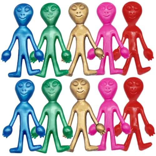 Milisten 20Stücke Alien Dekompressionsspielzeug Weiche Biegsame Alien Figuren für Kindergeburtstage Perfektes Kinderspielzeug zur Stressbewältigung und Party Deko Zufällige Farben Milisten 20Stücke Alien Dekompressionsspielzeug Weiche Biegsame Alien Figuren für Kindergeburtstage Perfektes Kinderspielzeug zur Stressbewältigung und Party Deko Zufällige Farben von Milisten