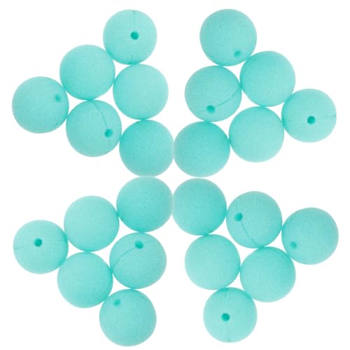 Milisten 20Stücke Clownnasen Grüne Clown Nase Requisite für Karneval Fasching und Mottopartys Atmungsaktives und Sicheres Design für Unvergessliche Auftritte von Milisten