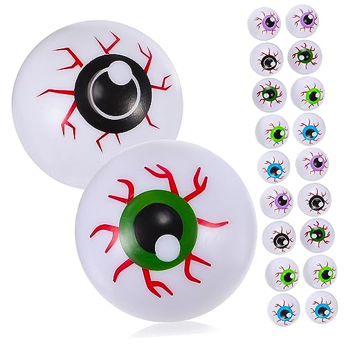 Milisten 20Stücke Halloween Augäpfel Gruselige Gefälschte Augäpfel Dekoration für Halloween Party Kreative Requisiten und Vielseitige Gestaltungselemente für Fest Milisten 20Stücke Halloween Augäpfel Gruselige Gefälschte Augäpfel Dekoration für Halloween Party Kreative Requisiten und Vielseitige Gestaltungselemente für Fest von Milisten