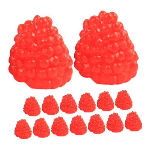 Milisten 20 Stücke Künstliche Himbeeren Deko Obst Modell für Selbstgemacht Fotorequisiten und Simulation Dekoration Milisten 20 Stücke Künstliche Himbeeren Deko Obst Modell für Selbstgemacht Fotorequisiten und Simulation Dekoration von Milisten