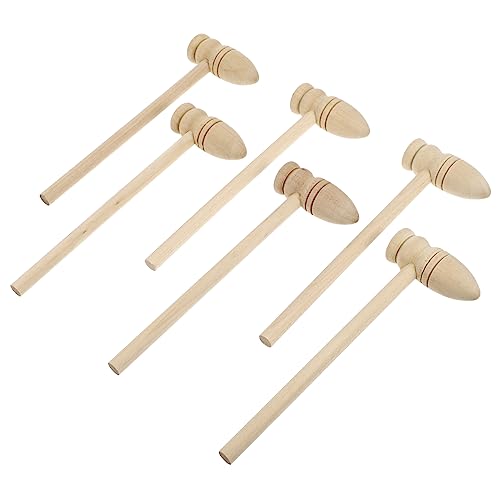 Milisten 20Stücke Mini Holz Hämmer Lustige Spielzeuge Motorik und Kreativität Sicheres Holzspielzeug für Eltern Junge Mädchen Interaktion für Kleine Milisten 20Stücke Mini Holz Hämmer Lustige Spielzeuge Motorik und Kreativität Sicheres Holzspielzeug für Eltern Junge Mädchen Interaktion für Kleine von Milisten