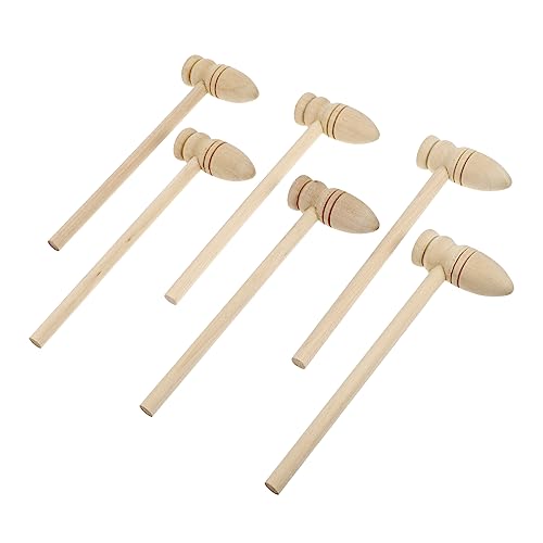 Milisten 20Stücke Mini Holzhammer Holzspielzeug für Kreatives Greiffähigkeit Sicher und Langlebig für Jungen Milisten 20Stücke Mini Holzhammer Holzspielzeug für Kreatives Greiffähigkeit Sicher und Langlebig für Jungen von Milisten