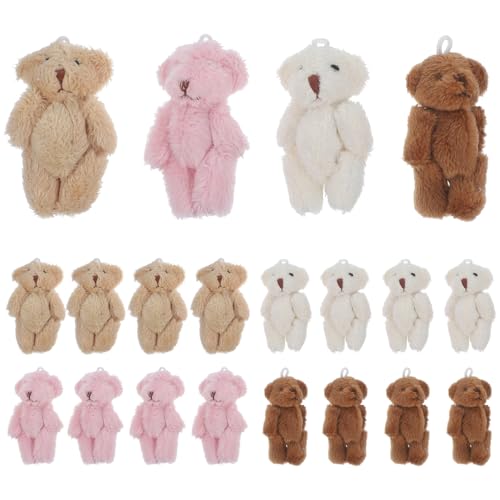 Milisten 20Stücke Mini Plüschbären Teilig Süße Mini Stofftiere für Babypartys Hochzeiten Geburtstagsfeiern und DIY Schlüsselanhänger Milisten 20Stücke Mini Plüschbären Teilig Süße Mini Stofftiere für Babypartys Hochzeiten Geburtstagsfeiern und DIY Schlüsselanhänger von Milisten