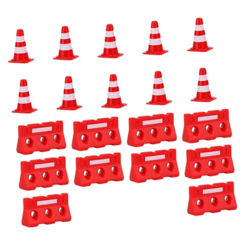 Milisten 20Stücke Mini Verkehrsschilder Für Lernspielzeug Mit Roten Kegeln Und Verkehrsbarrieren Fördert Kognitive Fähigkeiten Und Simuliert Straßenszenarien Milisten 20Stücke Mini Verkehrsschilder Für Lernspielzeug Mit Roten Kegeln Und Verkehrsbarrieren Fördert Kognitive Fähigkeiten Und Simuliert Straßenszenarien von Milisten