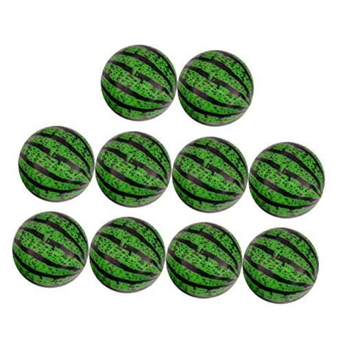 Milisten 20Stücke Wassermelonen Bouncy Balls für Lustige Sprungkugeln für Spiele und Freizeitaktivitäten Wasserspielzeug für Pool und Garten Perfektes für Kinderpartys von Milisten