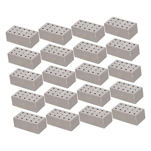 Milisten 20Stücke Ziegelsteine DIY Modellbau Dekoration Für Mikro Landschaften Handgefertigte Für Sandkasten Projekte Und Puppenhaus Design Leicht Und Tragbar Milisten 20Stücke Ziegelsteine DIY Modellbau Dekoration Für Mikro Landschaften Handgefertigte Für Sandkasten Projekte Und Puppenhaus Design Leicht Und Tragbar von Milisten