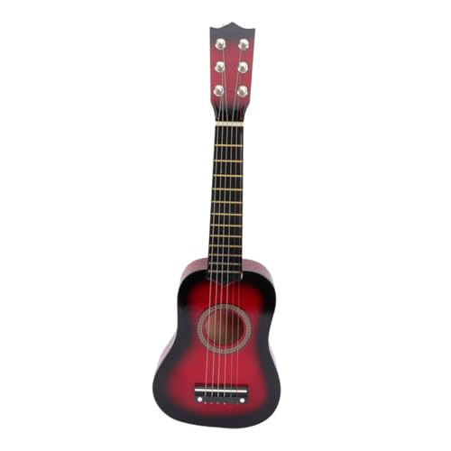 Milisten 21 Lerngitarre Kleinkindspielzeug Musikspielzeug Gitarre Anfängergitarre Mädchengitarre E Gitarre Spielzeuginstrumente Kleinkindinstrumente Musikinstrumente Bambus von Milisten