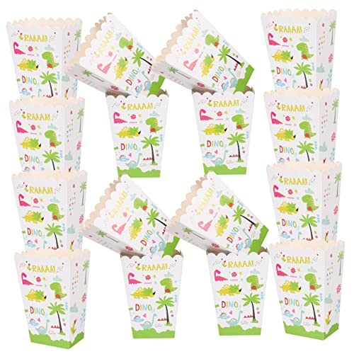 Milisten 24 Stück Box Popcorn-Box Wrapper Dinosaurier geformt Popcorn-Snackboxen aus Papier Popcornbehälter Partygeschenke für Popcorn-Papierschachteln Milisten 24 Stück Box Popcorn-Box Wrapper Dinosaurier geformt Popcorn-Snackboxen aus Papier Popcornbehälter Partygeschenke für Popcorn-Papierschachteln von Milisten
