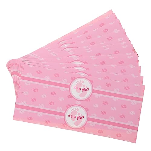 Milisten 24 Stück Geschlecht Enthüllen Aufkleber Wasserflaschenetikett Partygeschenke Für Erwachsene Babyparty-dekorationsflasche Mädchennachtdekorationen Plastik Rosa Milisten 24 Stück Geschlecht Enthüllen Aufkleber Wasserflaschenetikett Partygeschenke Für Erwachsene Babyparty-dekorationsflasche Mädchennachtdekorationen Plastik Rosa von Milisten