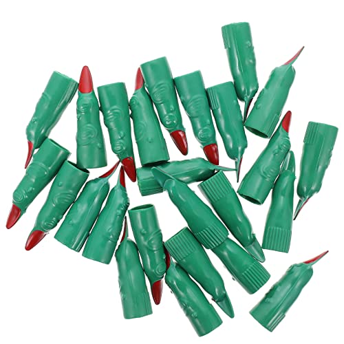 Milisten 24 Stück Halloween Fake Nail Cover Grüne Kunstnägel für Cosplay Gruselige Finger Requisiten für Halloween Partys und Scherzartikel Milisten 24 Stück Halloween Fake Nail Cover Grüne Kunstnägel für Cosplay Gruselige Finger Requisiten für Halloween Partys und Scherzartikel von Milisten