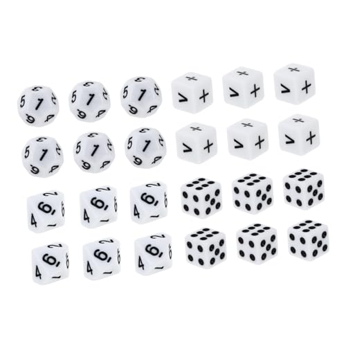 Milisten 24 Stück Mathematik Würfelspielzeug Pädagogisches Lernspielzeug für Unterricht und Spiel der Schule Hause Würfel für Mathematikspiele und Lernhilfen Milisten 24 Stück Mathematik Würfelspielzeug Pädagogisches Lernspielzeug für Unterricht und Spiel der Schule Hause Würfel für Mathematikspiele und Lernhilfen von Milisten