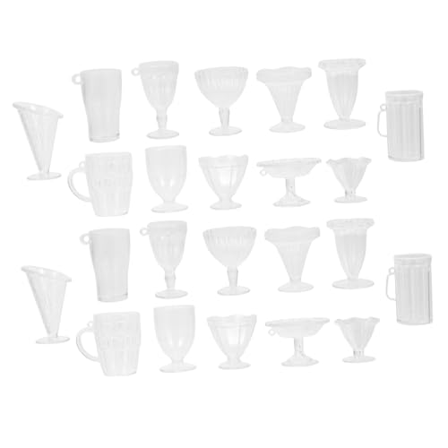 Milisten 24 Stück Mini-Cup-Verzierungen Mini- Mini-Hauspokal Cup-Modelle Mini -Hausdekorationen winzige Wasserbecher winzige Tasse dekorative Tassenmodelle Plastik Milisten 24 Stück Mini-Cup-Verzierungen Mini- Mini-Hauspokal Cup-Modelle Mini -Hausdekorationen winzige Wasserbecher winzige Tasse dekorative Tassenmodelle Plastik von Milisten
