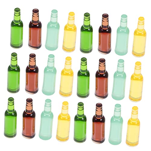 Milisten 24 Stück Mini-Weinflasche Weinflaschen Miniatur-Alkoholflaschen Mini-Alkoholflaschen miniaturfiguren miniaturen Figuren Flaschendekore Dekorationen für Minihaus Harz Milisten 24 Stück Mini-Weinflasche Weinflaschen Miniatur-Alkoholflaschen Mini-Alkoholflaschen miniaturfiguren miniaturen Figuren Flaschendekore Dekorationen für Minihaus Harz von Milisten