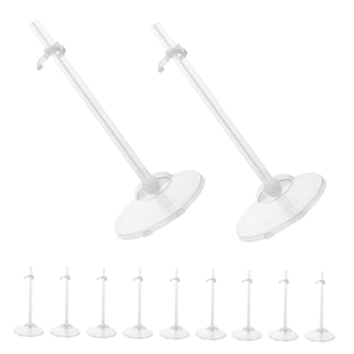 Milisten 24 Stück Puppenständer Action-Figuren-präsentationsständer Stützständer Für Puppen Stützrahmen Für Puppen Actionfiguren Stehen Puppenhalterung Plastik Transparent Milisten 24 Stück Puppenständer Action-Figuren-präsentationsständer Stützständer Für Puppen Stützrahmen Für Puppen Actionfiguren Stehen Puppenhalterung Plastik Transparent von Milisten