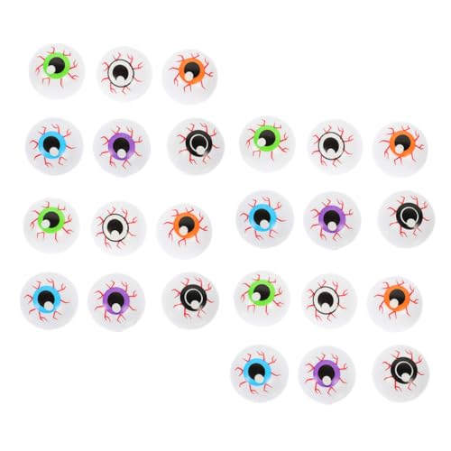 Milisten 24stücke Runde Künstliche Augäpfel Aus Plastik Für Gruselige Halloween-dekorationen Partygeschenke Und Requisiten Für Spukhaus-events Als Tischdeko Oder Füllmaterial Für Milisten 24stücke Runde Künstliche Augäpfel Aus Plastik Für Gruselige Halloween-dekorationen Partygeschenke Und Requisiten Für Spukhaus-events Als Tischdeko Oder Füllmaterial Für von Milisten