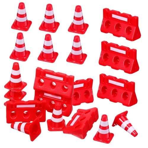 Milisten Stück Teiliges Mini Verkehrszeichen und Verkehrshütchen zur Verkehrserziehung für Roten Kegeln und Roten Absperrungen für Kreative Szenarien und Lernspiele Milisten Stück Teiliges Mini Verkehrszeichen und Verkehrshütchen zur Verkehrserziehung für Roten Kegeln und Roten Absperrungen für Kreative Szenarien und Lernspiele von Milisten