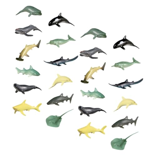 Milisten 24 Stücke Künstliche Meerestiere Miniatur Figuren für Aquarien Realistische PVC Fischmodelle zur Dekoration und Bildung Milisten 24 Stücke Künstliche Meerestiere Miniatur Figuren für Aquarien Realistische PVC Fischmodelle zur Dekoration und Bildung von Milisten