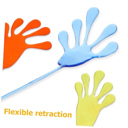 Milisten 24 Stück Teiliges Set mit Klebrigen Händen und Schnippbaren Flug hühnern Lustiges Mitgebsel für Kindergeburtstag Fördert Geschicklichkeit und Familienspaß von Milisten