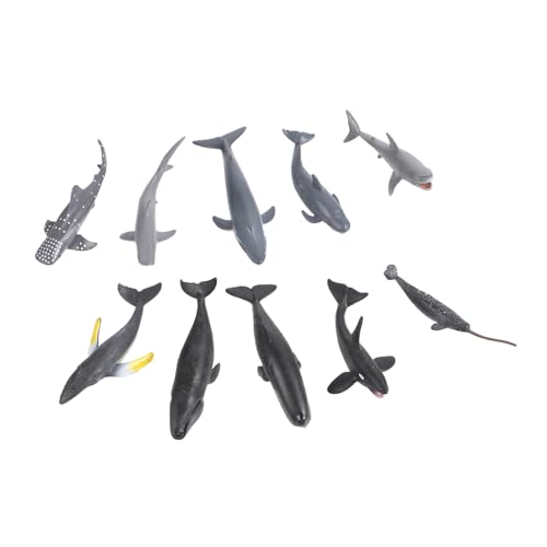 Milisten 24 Stück Teiliges Set mit Simulierten Meerestieren Realistische Tierfiguren für Mini Sicheres Lernspiele und Dekoration von Milisten