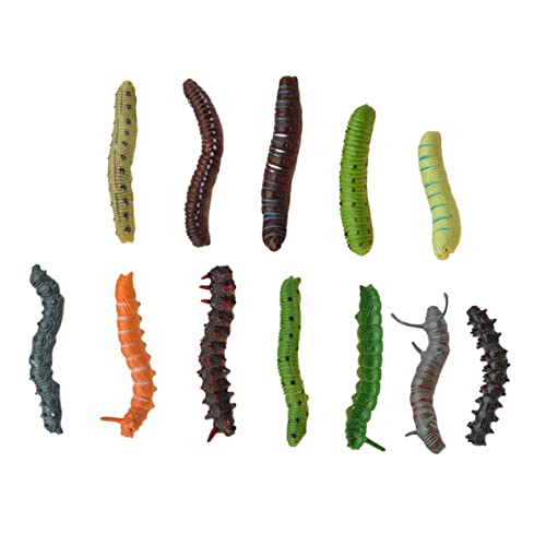 Milisten 24Stücke Caterpillar Realistische Figuren für Kreative Dekoration und Spiel und Langlebig Zufälliger Stil für Erwachsene Milisten 24Stücke Caterpillar Realistische Figuren für Kreative Dekoration und Spiel und Langlebig Zufälliger Stil für Erwachsene von Milisten