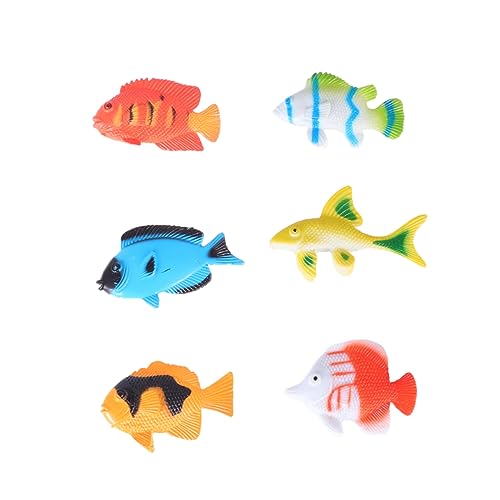 Milisten 24Stücke Fischmodelle Simulation Meeresorganismen für Vorschulkinder Lernspielzeug für Kognitive Entwicklung und Rollenspiele für Partys und Milisten 24Stücke Fischmodelle Simulation Meeresorganismen für Vorschulkinder Lernspielzeug für Kognitive Entwicklung und Rollenspiele für Partys und von Milisten