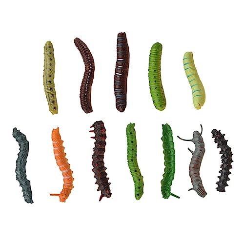 Milisten 24Stücke Teiliges Caterpillar Modell Langlebiges Und Umweltfreundliches Für Für Kreative Spiele Und Naturerlebnisse Zufällige von Milisten