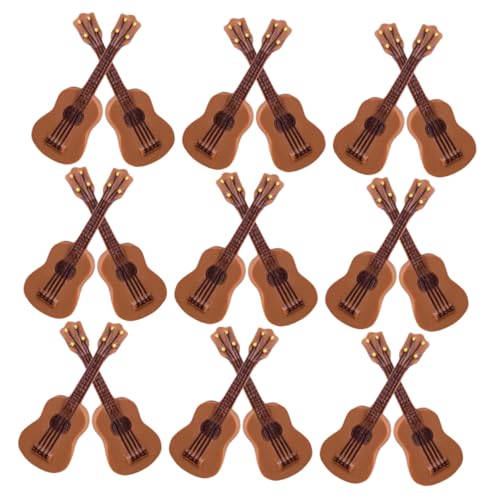 Milisten 25 Stück Miniatur Gitarren Kreative Musikinstrumente für Puppenhäuser Heimdekoration Detailreiche Mini Gitarrenmodelle für Mini Räume und Landschaften Milisten 25 Stück Miniatur Gitarren Kreative Musikinstrumente für Puppenhäuser Heimdekoration Detailreiche Mini Gitarrenmodelle für Mini Räume und Landschaften von Milisten