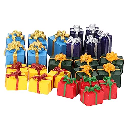 Milisten 25-teilige Schachtel Verschleißfestes Weihnachtsdekor Süßes Zimmerdekor Weihnachten Mini-Dinge Miniatur-zubehör Weihnachtsminiatur Weihnachtsboxen Dekorationen Puppe Party Harz Milisten 25-teilige Schachtel Verschleißfestes Weihnachtsdekor Süßes Zimmerdekor Weihnachten Mini-Dinge Miniatur-zubehör Weihnachtsminiatur Weihnachtsboxen Dekorationen Puppe Party Harz von Milisten