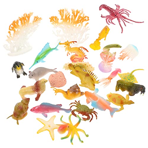 Milisten 26 Stück Meerestiermodelle Kuscheltiere Für Meerestiere Aus Kunststoff Meerestiere Meerestierfiguren Meerestierfiguren Meerestiere Realistische Tierfiguren Aus PVC Milisten 26 Stück Meerestiermodelle Kuscheltiere Für Meerestiere Aus Kunststoff Meerestiere Meerestierfiguren Meerestierfiguren Meerestiere Realistische Tierfiguren Aus PVC von Milisten