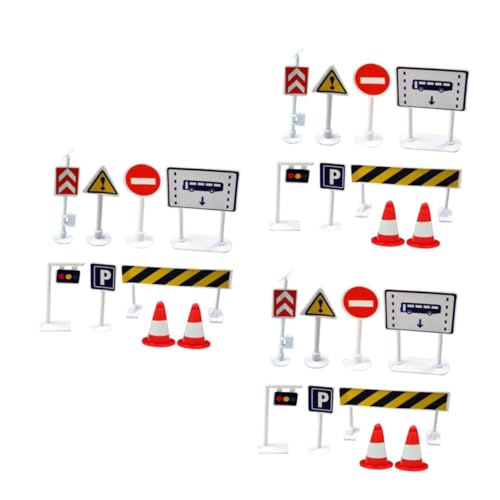 Milisten 27 Stück Teiliges Verkehrszeichenspielzeug Kindersicheres Kunststoffmaterial Realistische Straßenverkehrszeichen Fördert Motorische Fähigkeiten und Kooperatives für Jungen und Milisten 27 Stück Teiliges Verkehrszeichenspielzeug Kindersicheres Kunststoffmaterial Realistische Straßenverkehrszeichen Fördert Motorische Fähigkeiten und Kooperatives für Jungen und von Milisten