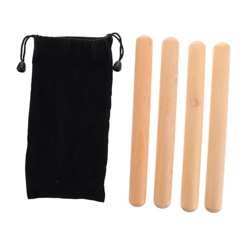 Milisten 2Paare Rhythmussticks aus Holz mit Tragetasche Musikinstrument für Rhythmus Training und Kreative Spiele Unterricht und Freizeit Milisten 2Paare Rhythmussticks aus Holz mit Tragetasche Musikinstrument für Rhythmus Training und Kreative Spiele Unterricht und Freizeit von Milisten