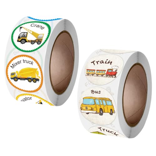 Milisten 2Rollen Fahrzeuge Aufkleber für Belohnungssticker für Kindergarten und Schule Selbstklebend für Klassenzimmer Partys und Bastelprojekte Langlebig und Vielseitig Milisten 2Rollen Fahrzeuge Aufkleber für Belohnungssticker für Kindergarten und Schule Selbstklebend für Klassenzimmer Partys und Bastelprojekte Langlebig und Vielseitig von Milisten