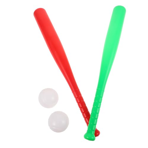 Milisten 2sätze Outdoor Baseball Für Junge Mädchen Trainingsspielzeug Mit Weichem Baseballschläger Und Ball Für Garten Strandspiele Fördert Hand-Augen-koordination Und von Milisten