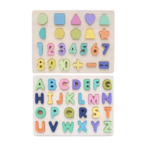 Milisten 2Sätze Bausteine Puzzlespielzeug Für Jahren Frühförderung Für Kreative Lernspiele von Milisten